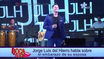 Jorge Luis del Hierro habla sobre el embarazo de su esposa