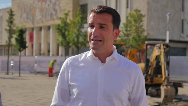 Report TV - Punimet për Sheshin 'Skënderbej' Veliaj: Pedonale për qytetarët