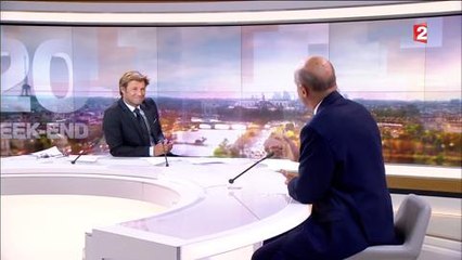 Alain Juppé en visite au salon des Coiffeurs... même s'il n'est pas client