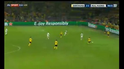 Schurrle - GOAL -   Dortmund 2-2 Real Madrid 27.09.2016