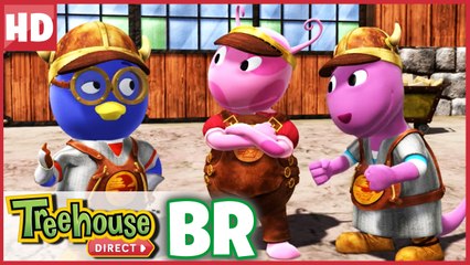 Os Backyardigans entregar um pacote especial Super!