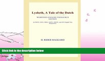 read here  Lysbeth, A Tale of the Dutch (Webster s English Thesaurus Edition)