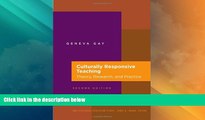 Big Deals  Culturally Responsive Teaching: Theory, Research, and Practice (Multicultural Education