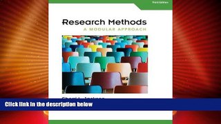 Must Have PDF  Research Methods: A Modular Approach  Free Full Read Best Seller