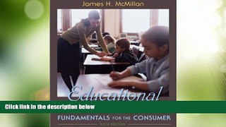 Big Deals  Educational Research: Fundamentals for the Consumer (6th Edition)  Free Full Read Best