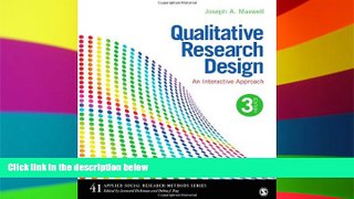 Big Deals  Qualitative Research Design: An Interactive Approach (Applied Social Research Methods)