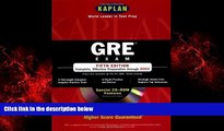 Free [PDF] Downlaod  Kaplan GRE Exam with CD-ROM, Fifth Edition: Higher Score Guaranteed (Kaplan