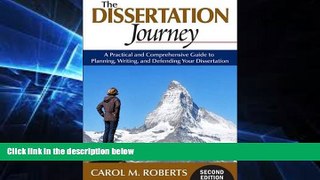 Big Deals  The Dissertation Journey: A Practical and Comprehensive Guide to Planning, Writing, and