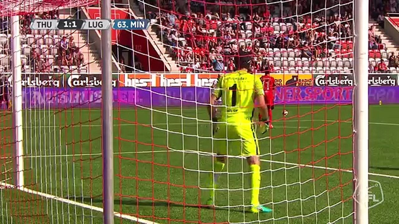 Thun 1:2 Lugano (Swiss Super League 9. Runde 2016/2017 25 .September 2016)