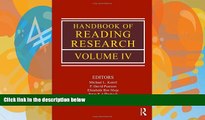 Big Deals  Handbook of Reading Research, Volume IV  Best Seller Books Best Seller