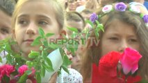 Report TV - Durrës, Vangjush Dako përuron një shkollë të re dhe një kopsht të rikonstruktuar