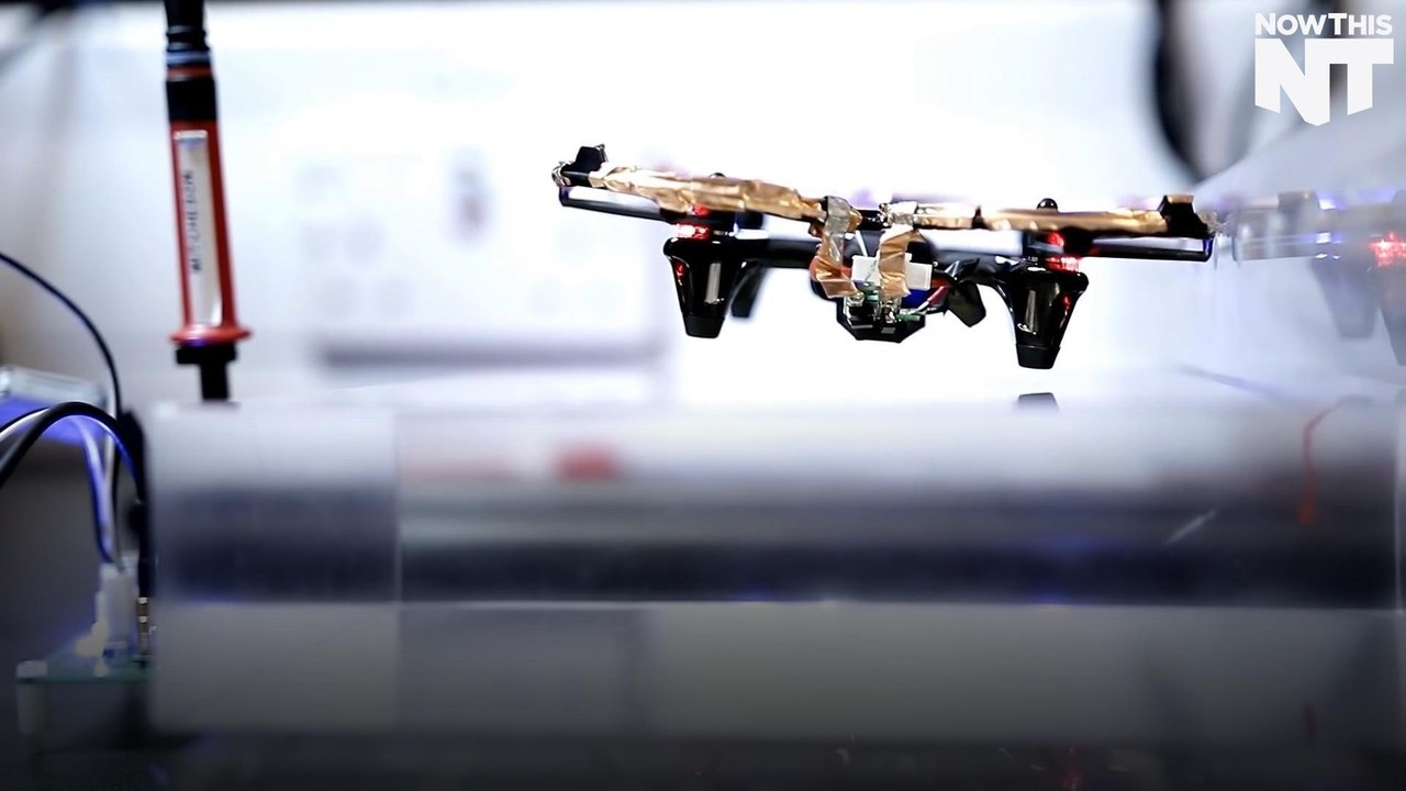 This Drone Flies Without A Battery