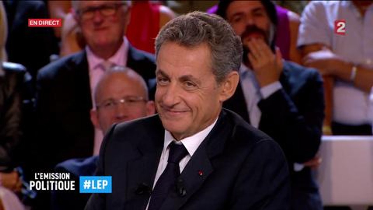 "L'Emission politique" : Charline Vanhoenacker en fait voir de toutes les couleurs à Nicolas Sarkozy