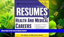 different   Resumes for Health and Medical Careers