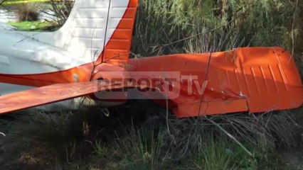 Report TV - Imazhet e para të avionit menjëherë pas rënies në Thumanë