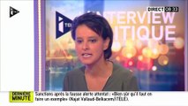 La matinale info, iTélé : Najat Vallaud-Belkacem donne une leçon d'histoire à Nicolas Sarkozy
