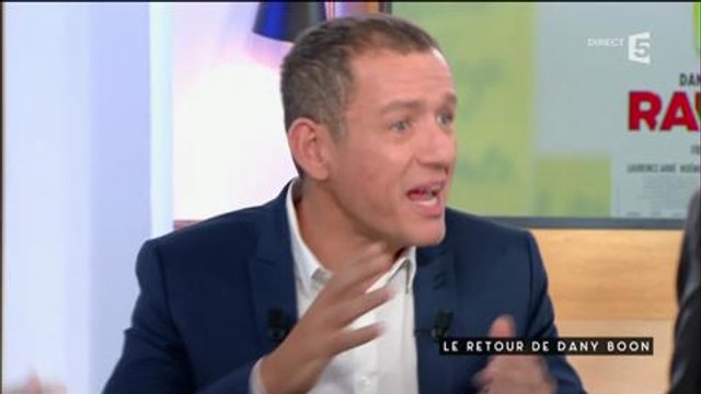 C à vous : Dany Boon ne comprend pas sa fille... quand elle parle anglais !