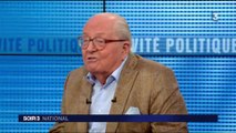 Jean-Marie Le Pen dit du bien de sa fille Marine sur France 3