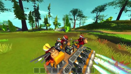 BUILDING ROCKET CARS! - Scrap Mechanic (Funny Moments)