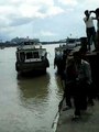 Live Video from Howrah Jetty - steamer going from one side of the river to other side