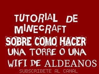 tutorial torre de aldeanos