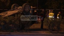 Report TV - Kamëz, përplaset për vdekje polici në detyrë, 2 të plagosur