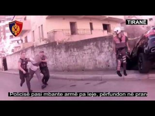 Report TV - Momentet e arrestimit të drejtuesit të BMWx6 i cili nuk i ndaloi policisë