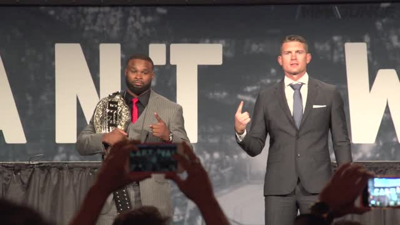 Conor McGregor is back. UFC 205 fighters square off in Madison Square Garden