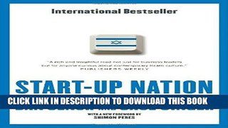 [PDF] Start-Up Nation: The Story of Israel s Economic Miracle Full Online