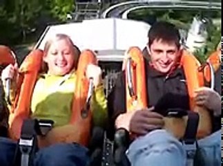 Girls seat belt fails on oblivion rollercoaster at Alton to