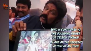 Balakrishna Says Dialogue For His Fans In Flight & Entertained Everyone