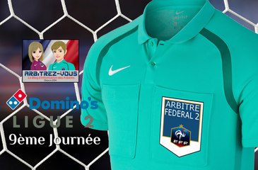 LIGUE 2 - Les décisions de la 9ème journée