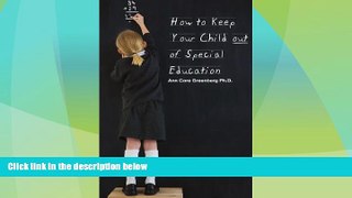 Big Deals  How to Keep Your Child Out of Special Education  Best Seller Books Most Wanted