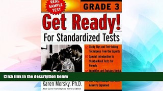 Big Deals  Get Ready! For Standardized Tests : Grade 3  Free Full Read Most Wanted