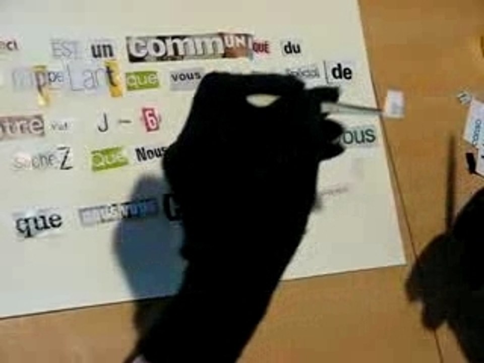 lettre anonyme