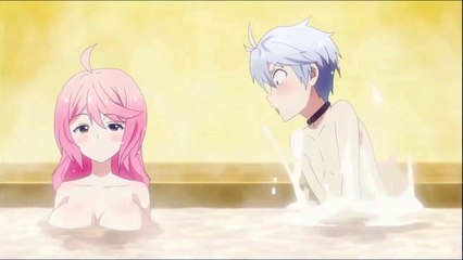 Saijaku Muhai no Bahamut ~ bathing with Philuffy