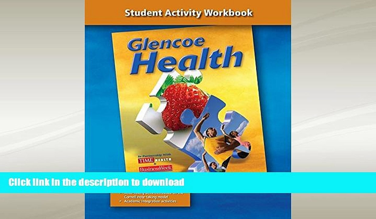 FAVORITE BOOK  Glencoe Health, Student Activity Workbook  BOOK ONLINE