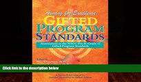 Must Have PDF  Aiming for Excellence: Annotations to the NAGC Pre-K-Grade 12 Gifted Program