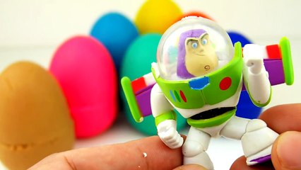 NEW PLAY DOH SURPRISE EGGS VIDEO for KIDS - Angry Birds Nemo Peppa Pig Thomas Ninja Turtles Toys