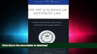 FAVORIT BOOK Inside the Minds: The Art   Science of Antitrust Law - Leading Lawyers from Weil,