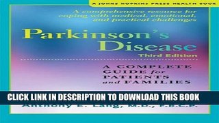 [PDF] Parkinson s Disease (A Johns Hopkins Press Health Book) Popular Online