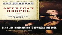 [Read PDF] American Gospel: God, the Founding Fathers, and the Making of a Nation Ebook Free