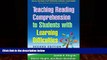 Big Deals  Teaching Reading Comprehension to Students with Learning Difficulties, 2/E (What Works