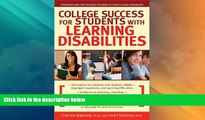 Big Deals  College Success for Students With Learning Disabilities: Strategies and Tips to Make