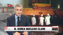 N. Korean embassy in Russia claims regime's successful nuclear development