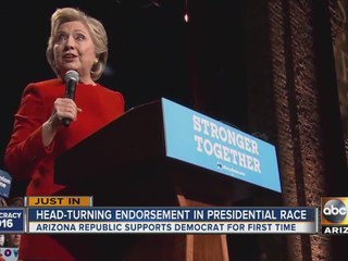 The Arizona Republic endorses Hillary Clinton for president