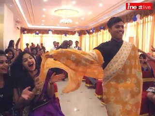 Watch If girls can wear jeans why can't boys saree