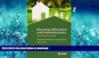 READ THE NEW BOOK Housing Allocation and Homelessness: Law and Practice (Fourth Edition) READ EBOOK