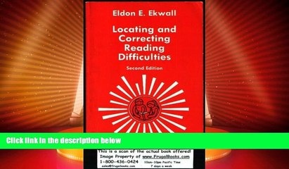 Big Deals  Locating and Correcting Reading Difficulties  Best Seller Books Most Wanted