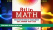 Big Deals  RtI in Math: Evidence-Based Interventions for Struggling Students (Eye on Education)
